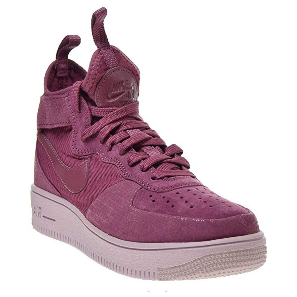 NEW Nike Air Force 1 Ultraforce mid -Vintage Wine - Picture 2 of 5